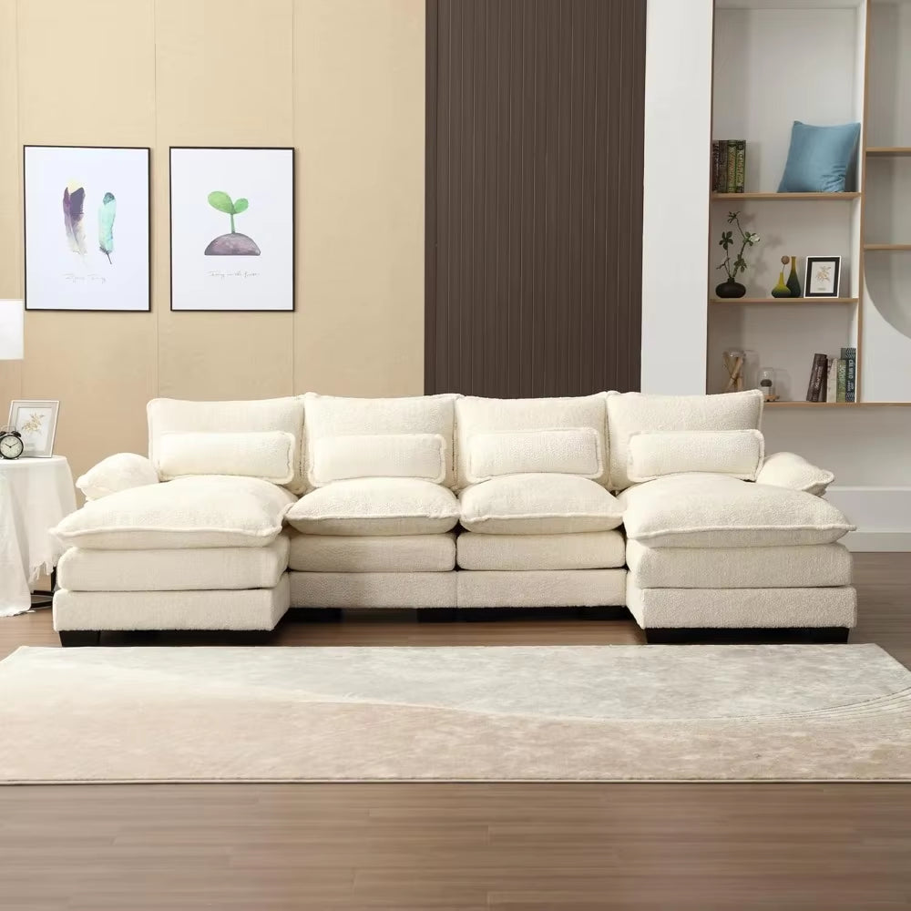 Ultimate 110" Comfort Sectional Sofa