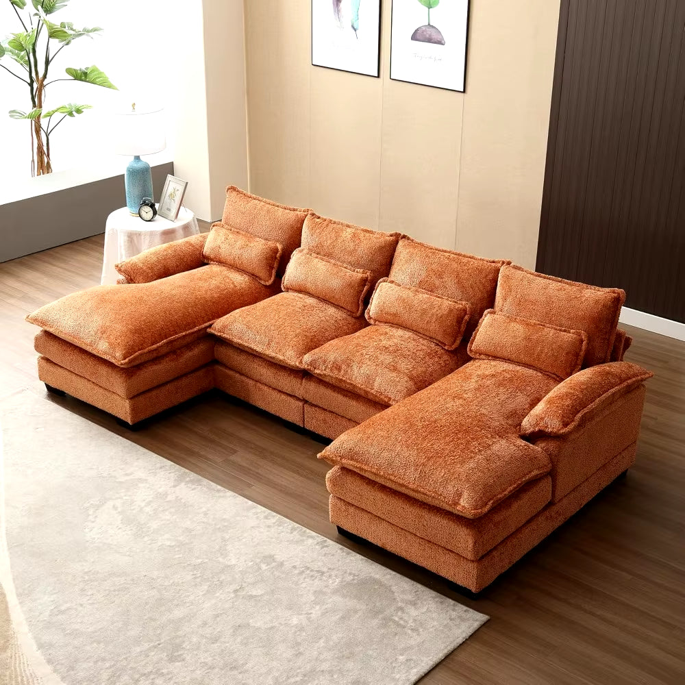 Ultimate 110" Comfort Sectional Sofa